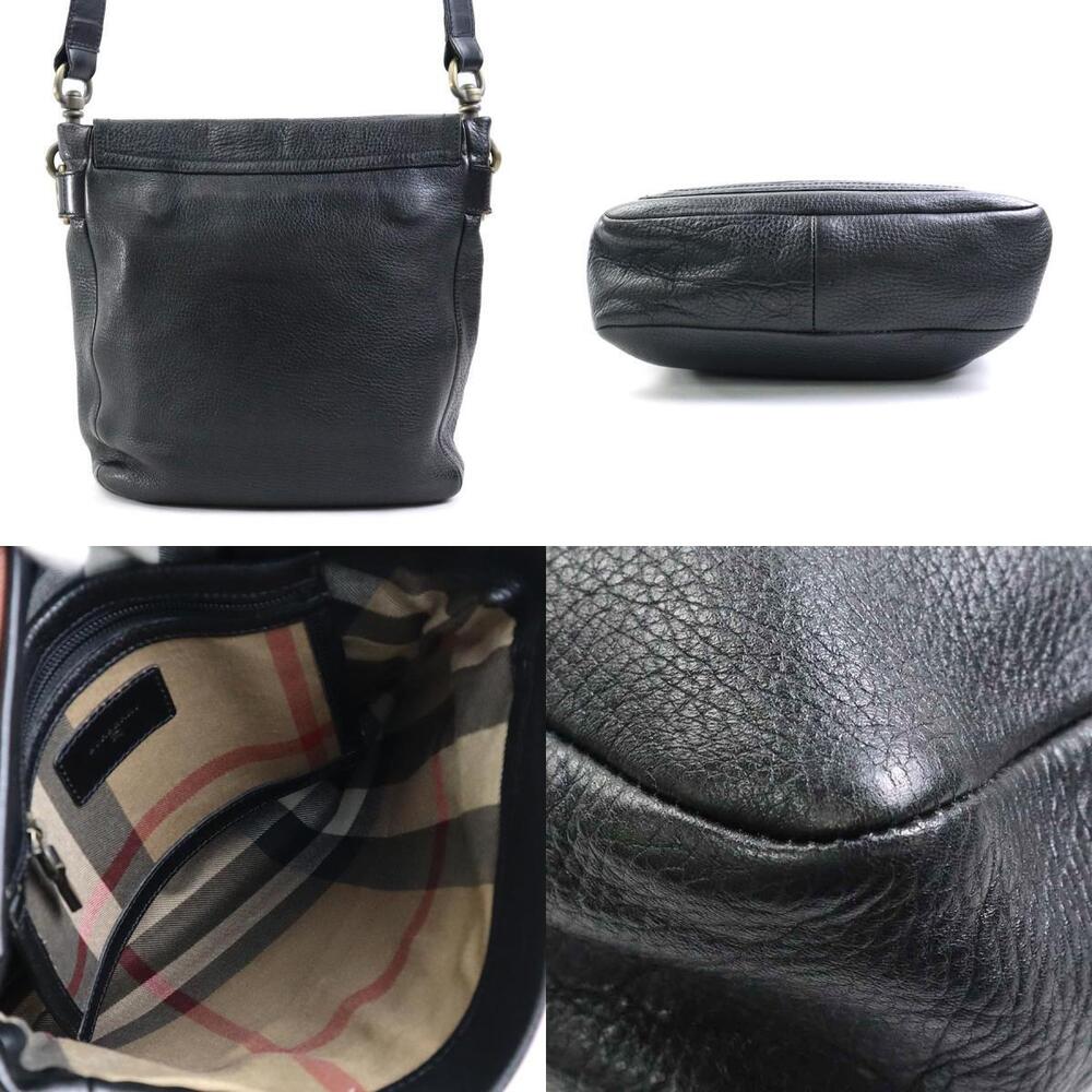 Burberry black crossbody leather shoulder bag - Picture 3 of 4